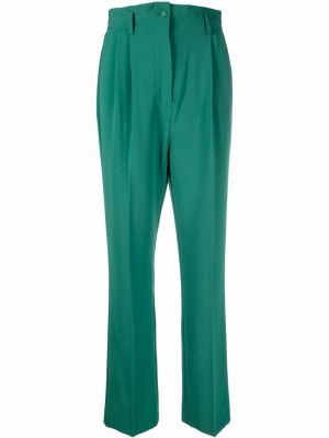 Kalhoty Dvf Diane Von Furstenberg, zelená