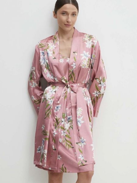 Piżama Answear Lab różowa