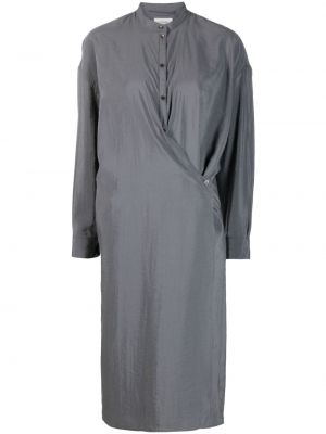 Košeľové šaty Lemaire sivá