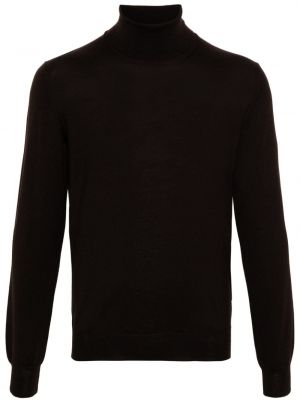 Sweter wełniany Fileria brązowy