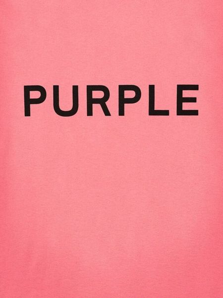Bavlněné tričko Purple Brand
