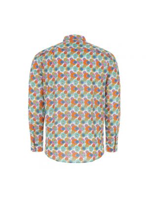 Camisa con bordado de algodón Vilebrequin