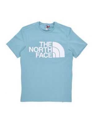 Koszulka w miejskim stylu The North Face niebieska