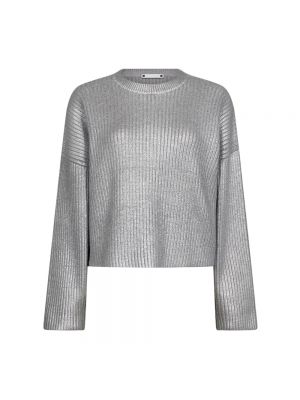 Sweter Co'couture srebrny