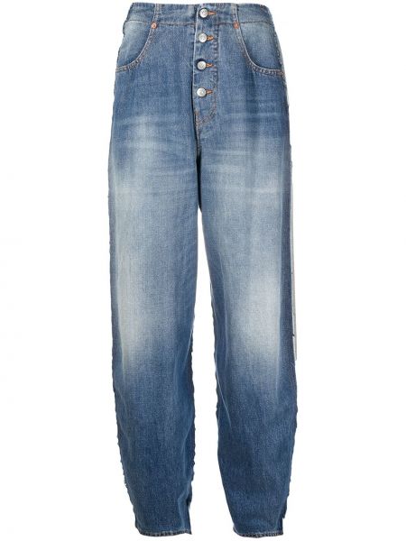 Tapered fit jeans Mm6 Maison Margiela blå