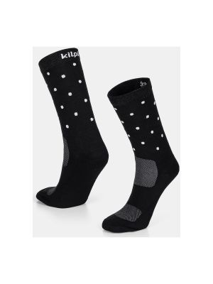 Puntíkaté ponožky Kilpi černé