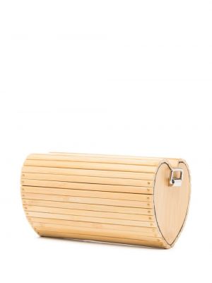 Bambusová kabelka se srdcovým vzorem Feng Chen Wang