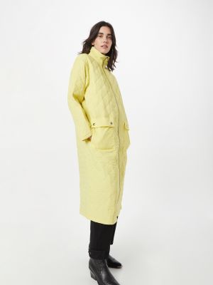Παλτό Msch Copenhagen κίτρινο