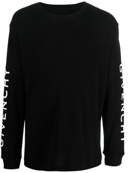 Hanorac cu imagine Givenchy negru