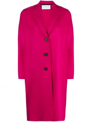 Palton din fetru Harris Wharf London roz