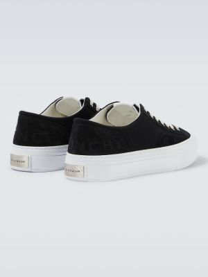 Sneakers in pelle scamosciata Givenchy nero