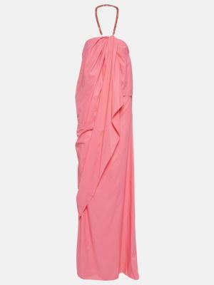 Dlouhé šaty Staud ružová