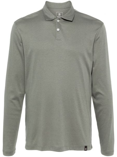 Poloshirt i jersey Boggi Milano grøn