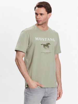Тениска Mustang зелено