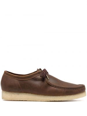 Blonder snøring derbyer Clarks Originals brun