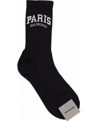 Bavlnené ponožky Balenciaga čierna