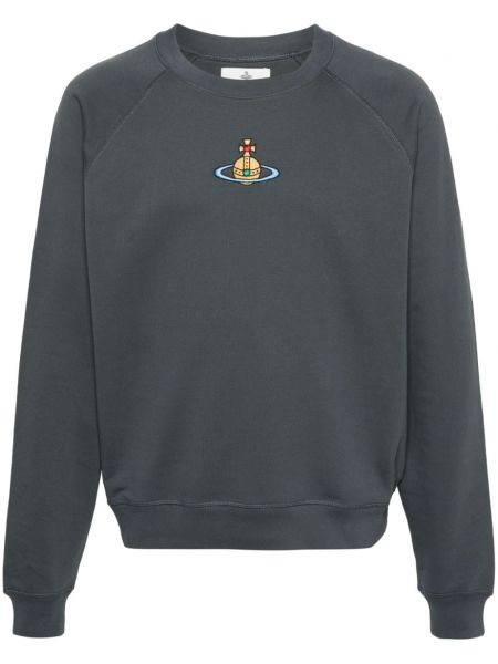 Sweatshirt mit stickerei aus baumwoll Vivienne Westwood