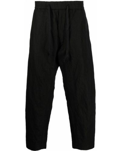 Pantalones con cordones Ziggy Chen negro