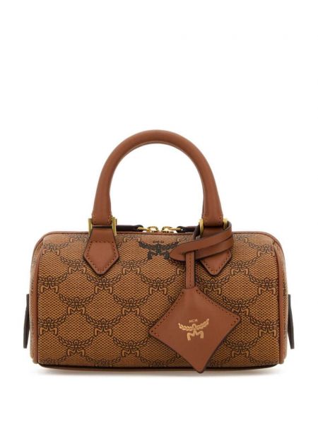 Shopping bag Mcm brun