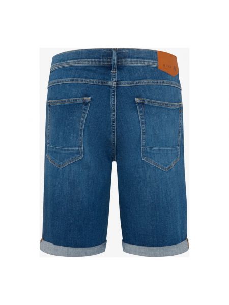 Pantalones cortos vaqueros slim fit Brax azul