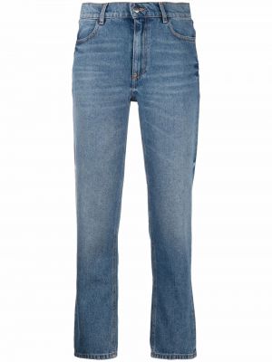 Høy midje jeans 7/8 Roseanna grønn