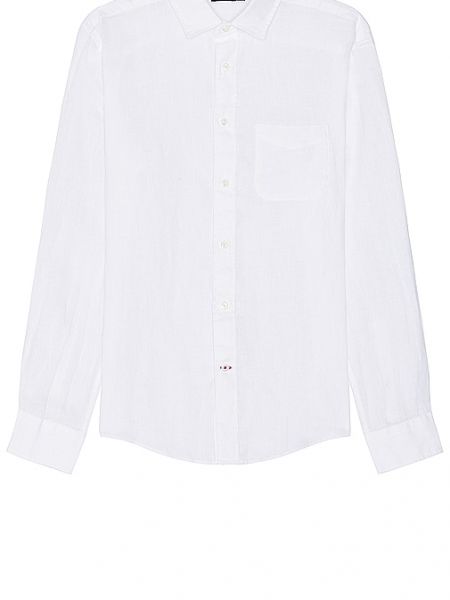Camicia di lino Faherty bianco