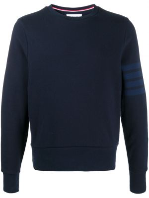 Medvilninis džemperis Thom Browne mėlyna
