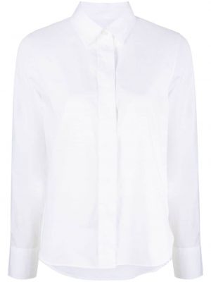 Памучна риза Closed бяло