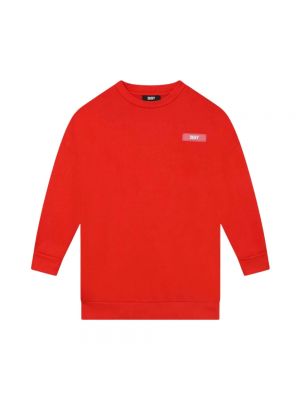 Czerwony sweter Dkny