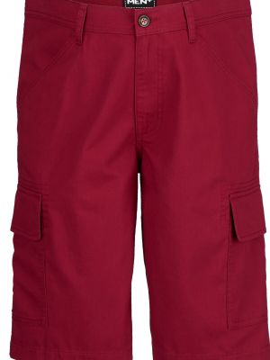 Pantalon cargo Boston Park rouge