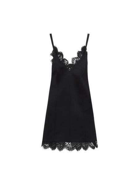 Czarna sukienka mini Khaite