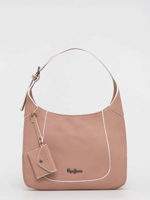 Чанта Pepe Jeans розово