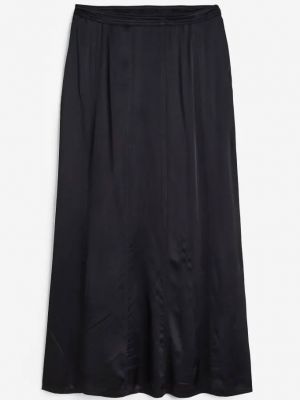 Расклешенная юбка H&m черная