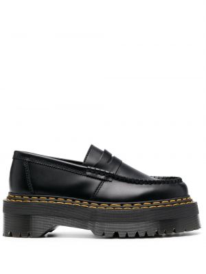 Pantofi loafer cu platformă Dr. Martens negru