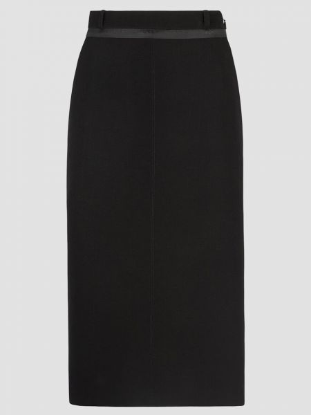Черная юбка Fendi