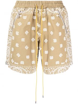 Shorts aus baumwoll mit print Rhude