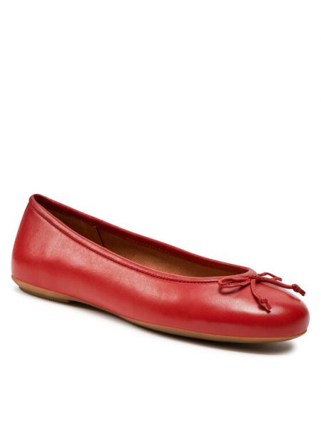 Balerina cipők Geox piros
