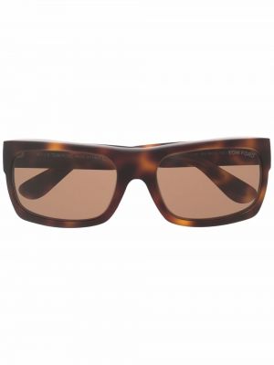 Sluneční brýle Tom Ford Eyewear hnědé