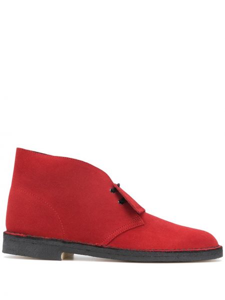 Desert boots σουέντ Clarks Originals κόκκινο
