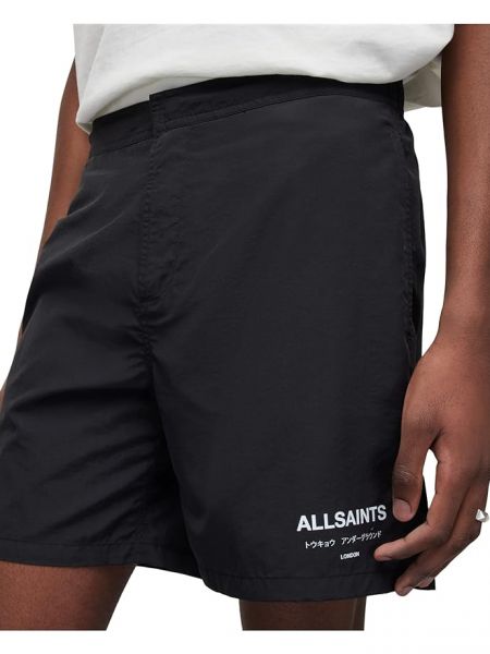 Черные шорты Allsaints