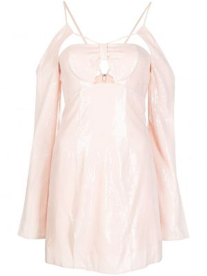 Mini šaty Alice Mccall, růžová