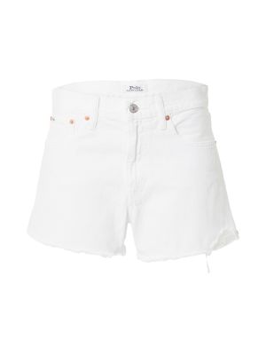 Shorts en jean Polo Ralph Lauren blanc
