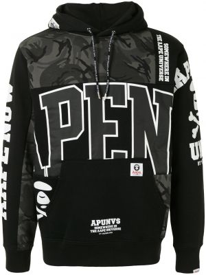 Sudadera con capucha Aape By *a Bathing Ape® negro