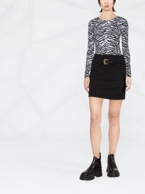 Džínová sukně Versace Jeans Couture černé