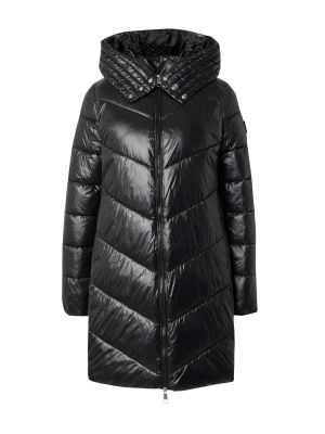 Пухено зимно палто Boss Black черно