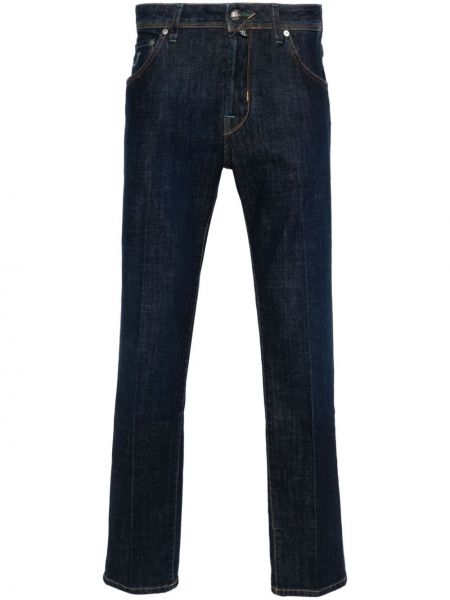 Skinny jeans mit stickerei Jacob Cohën blau