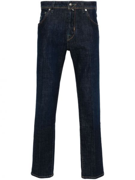 Jeans skinny brodeés Jacob Cohën bleu