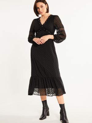 Midi šaty Monnari černé