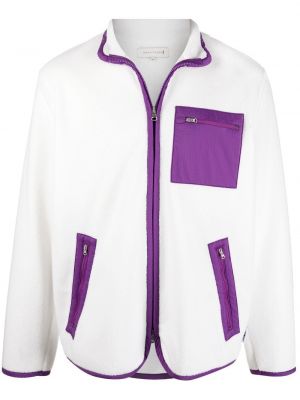 Fleece zip lett jakke Mackintosh hvit