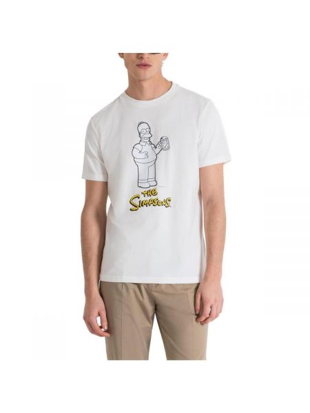 Tričko s krátkými rukávy Antony Morato bílé